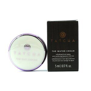 Tatcha Silk Canvas 0.24oz + Water Cream 0.17oz Mini Set 2pc NEW